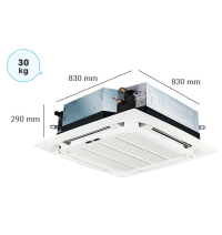 Máy lạnh âm trần Reetech Inverter 4.0 HP (4 Ngựa) RGTV36H-CAT-BT model 2022