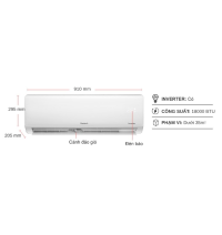 Máy lạnh treo tường Reetech Inverter RTV18-TC-BI -2.0hp