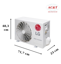 Máy lạnh âm trần LG Inverter ZTNQ12GULA0/ZUAA1 - 1.5hp - 1 hướng thổi