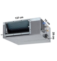 Máy lạnh giấu trần nối ống gió Mitsubishi Heavy FDUM125YA-W5/FDC125YNA-W5 5.0HP
