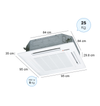 Máy lạnh âm trần Mitsubishi Heavy FDT140CSV-S5/FDC140CSV-S5-5.5hp