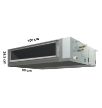 Máy lạnh giấu trần nối ống gió Daikin áp suất tĩnh trung bình - Inverter cao cấp - Điều khiển dây 1 pha FBA50BVMA9/RZF50CV2V - 2.0hp
