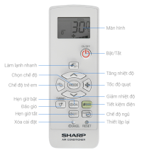 Máy lạnh Sharp Inverter AH-X10ZEW 1.0Hp