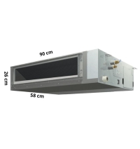 Máy lạnh giấu trần nối ống gió Daikin FDBNQ18MV1V/RNQ18MV1V+BRC2E61 - 2.0hp (điều khiển dây)