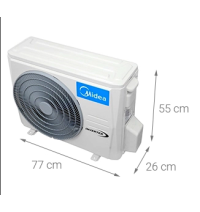 Máy lạnh treo tường Midea MSAFII-18CRN8 -2.0hp 