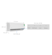 Máy lạnh Midea Inverter MAFA-09CDN8 1 HP