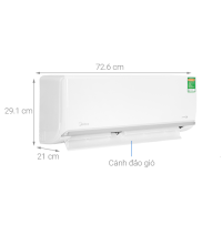 Máy lạnh treo tường Midea Inverter MSAGA-10CRDN8 -1.0hp
