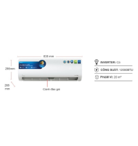 Máy lạnh Midea Inverter MSAGII-13CRDN8 1.5 HP