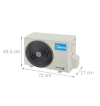 Máy lạnh treo tường Midea Inverter MSAGA-13CRDN8 -1.5hp