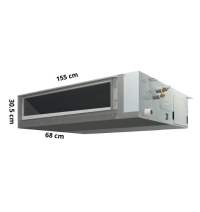 Máy lạnh nối ống gió Daikin áp suất tĩnh trung bình 3 Pha FDMNQ36MV1/RNQ36MY1 4.0hp (điều khiển không dây)