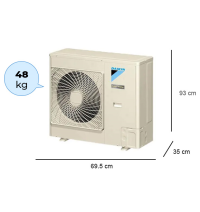 Máy lạnh âm trần Daikin 1 chiều Inverter  FCF100CVM-1 pha 4.0 HP 