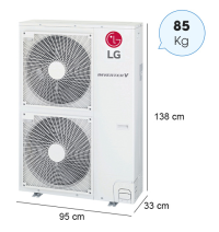 Máy lạnh âm trần LG ZTNQ48GYLA0 Inverter thổi 360 độ – 5.0hp