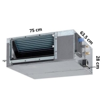 Máy lạnh giấu trần nối ống gió Mitsubishi Heavy FDUM40YA-W5/FDC40YNA-W5 - 1.0HP
