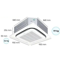 Máy lạnh âm trần Daikin FCFC40DVM/RZFC40DVM Inverter – 1.5hp 1 pha (điều khiển không dây)