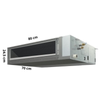 Máy lạnh giấu trần nối ống gió Daikin Inverter FBFC40DVM9/RZFC40DVM+BRC2E61 1pha -1.5hp (điều khiển có dây)