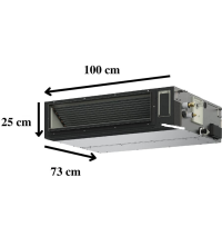 Máy lạnh giấu trần nối ống gió Panasonic Inverter S-2430PF3H/U-30PR1H5 3.5Hp