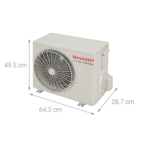 Máy lạnh Sharp Inverter AH-X10ZEW 1.0Hp