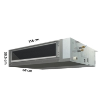 Máy lạnh giấu trần nối ống gió Daikin FDBNQ24MV1V/RNQ24MV1V+BRC2E61 - 3.0hp (điều khiển dây)