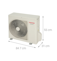 Máy lạnh treo tường Toshiba  RAS-H24S4KCV2G-V -2.5hp