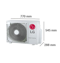 Máy lạnh âm trần LG ATNQ24GTLA1 Inverter 2.5HP - 1 hướng thổi