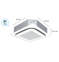 Máy lạnh âm trần Daikin FCNQ26MV1/RNQ26MV1 - 3.0hp