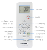 Máy lạnh Sharp Inverter AH-X18ZEW 2.0Hp
