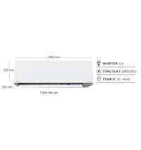 Máy lạnh treo tường Toshiba RAS-H24E2KCVG-V Inverter-2.5hp