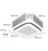 Máy lạnh âm trần Daikin Inverter FCFC40DVM 1.5hp-1 pha (Điều khiển dây)