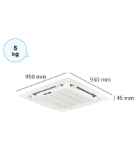 Máy lạnh âm trần Reetech RGT60/RC60-6.5hp