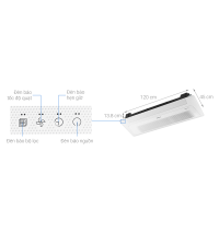 Máy Lạnh Âm Trần Samsung Inverter AC071TN1DKC/EA 2.5hp