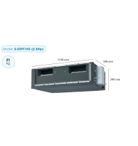 Máy lạnh giấu trần nối ống gió Panasonic S-18PFB1H5B/U-18PNB1H5 - 2.0Hp