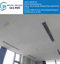 Lắp đặt hệ thống điều hòa không khí Daikin VRV S âm trần nối ống gió