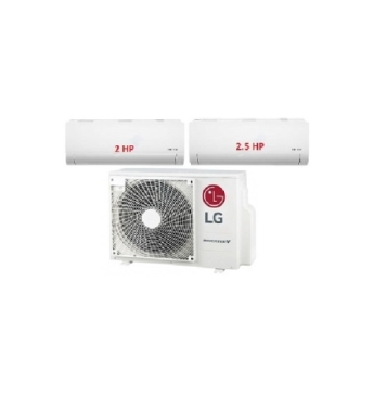 Máy Lạnh Multi LG 1 Dàn Nóng 4 Hp + 1 Dàn Lạnh Treo Tường 2 Hp + 1 Dàn Lạnh Treo Tường 2.5 Hp