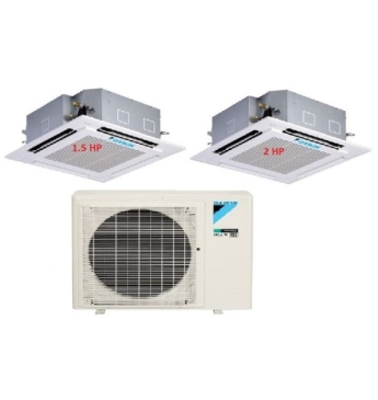 Máy Lạnh Multi Daikin Inverter 1 Dàn Nóng 3 HP + 2 Dàn Lạnh Âm Trần 1.5 HP – 2 HP