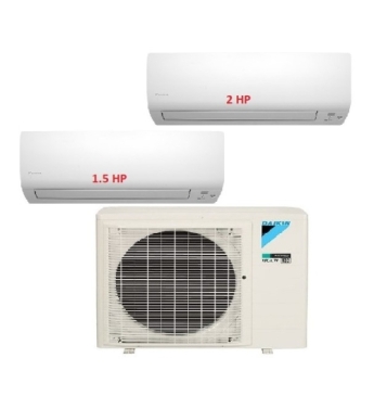 Máy Lạnh Multi Daikin Inverter 1 Dàn Nóng 3 HP + 2 Dàn Lạnh Treo Tường 1.5 HP - 2 HP