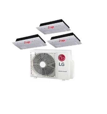 Máy Lạnh Multi LG 1 Dàn Nóng 5 Hp + 3 Dàn Lạnh Âm Trần 1 Hướng Thổi 2 Hp