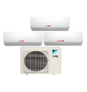 Máy Lạnh Multi Daikin Inverter 1 Dàn Nóng 4 HP + 3 Dàn Lạnh Treo Tường 1 HP - 1.5 HP – 2 HP