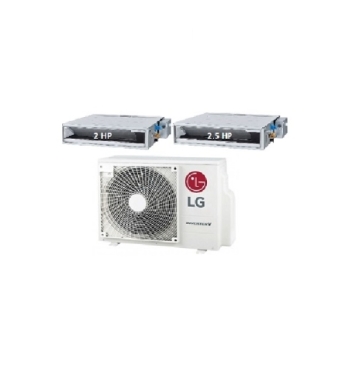 Máy Lạnh Multi LG 1 Dàn Nóng 4 Hp + 2 Dàn Lạnh Âm Trần Nối Ống Gió 2 Hp - 2.5 Hp
