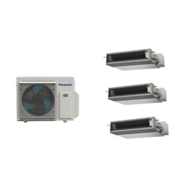 Hệ thống máy lạnh giấu trần nối ống gió Multi Inverter Panasonic R32 - 3.0HP