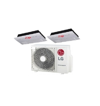 .Máy Lạnh Multi LG 1 Dàn Nóng 3.5 Hp + 2 Dàn Lạnh Âm Trần 1 Hướng Thổi 2 Hp