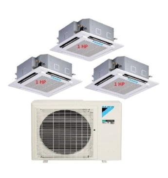 Máy Lạnh Multi Daikin Inverter 1 Dàn Nóng 3 HP + 3 Dàn Lạnh Âm Trần 1 HP