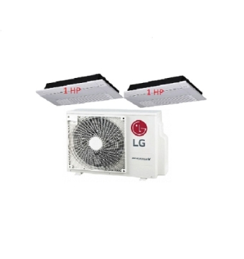 Máy Lạnh Multi LG 1 Dàn Nóng 2 Hp + 2 Dàn Lạnh Âm Trần 1 Hướng Thổi 1 Hp