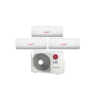 Máy Lạnh Multi LG 1 Dàn Nóng 3.5 Hp + 3 Dàn Lạnh Treo Tường 1.5 Hp
