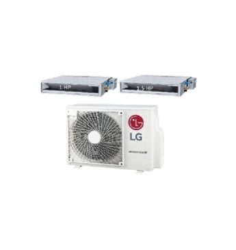 Máy Lạnh Multi LG 1 Dàn Nóng 2 Hp + 2 Dàn Lạnh Âm Trần Nối Ống Gió 1 Hp - 1.5 Hp