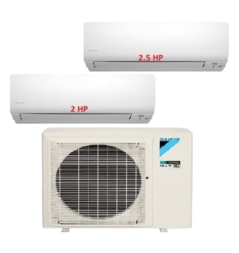 Máy Lạnh Multi Daikin Inverter 1 Dàn Nóng 4 HP + 2 Dàn Lạnh Treo Tường 2 HP - 2.5 HP