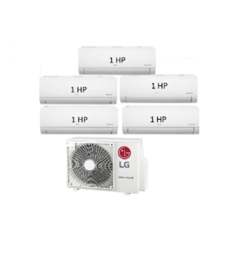 Máy Lạnh Multi LG 1 Dàn Nóng 4 Hp + 3 Dàn Lạnh Treo Tường 1 Hp + 1 Dàn Lạnh Treo Tường 1.5 Hp