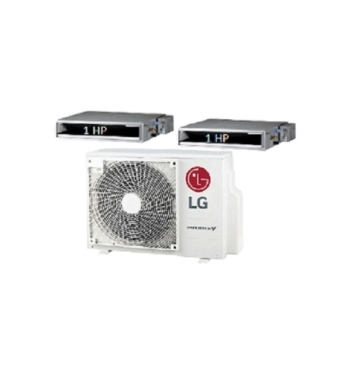 Máy Lạnh Multi LG 1 Dàn Nóng 2 Hp + 2 Dàn Lạnh Âm Trần Nối Ống Gió 1 Hp