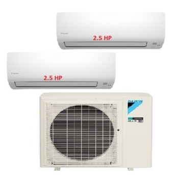 Máy Lạnh Multi Daikin Inverter 1 Dàn Nóng 4 HP + 2 Dàn Lạnh Treo Tường 2.5 HP