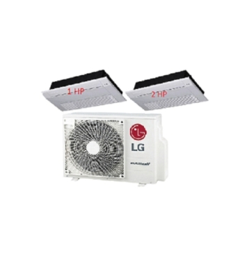 Máy Lạnh Multi LG 1 Dàn Nóng 2 Hp + 2 Dàn Lạnh Âm Trần 1 Hướng Thổi 1 Hp - 2 Hp