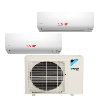 Máy Lạnh Multi Daikin Inverter 1 Dàn Nóng 2 HP + 2 Dàn Lạnh Treo Tường 1.5 HP